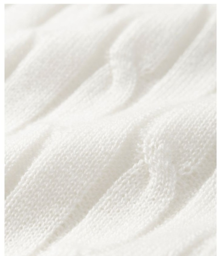 羅馬絞花復古羊毛針織輕薄圓領寬鬆透氣顯瘦簡約上衣