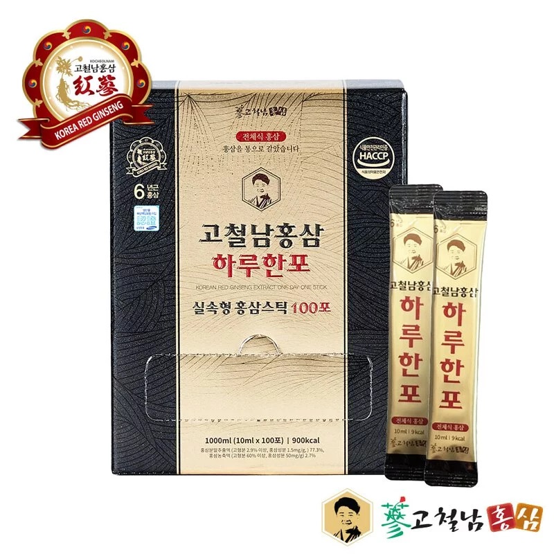 高麗紅蔘黃金飲100入/盒