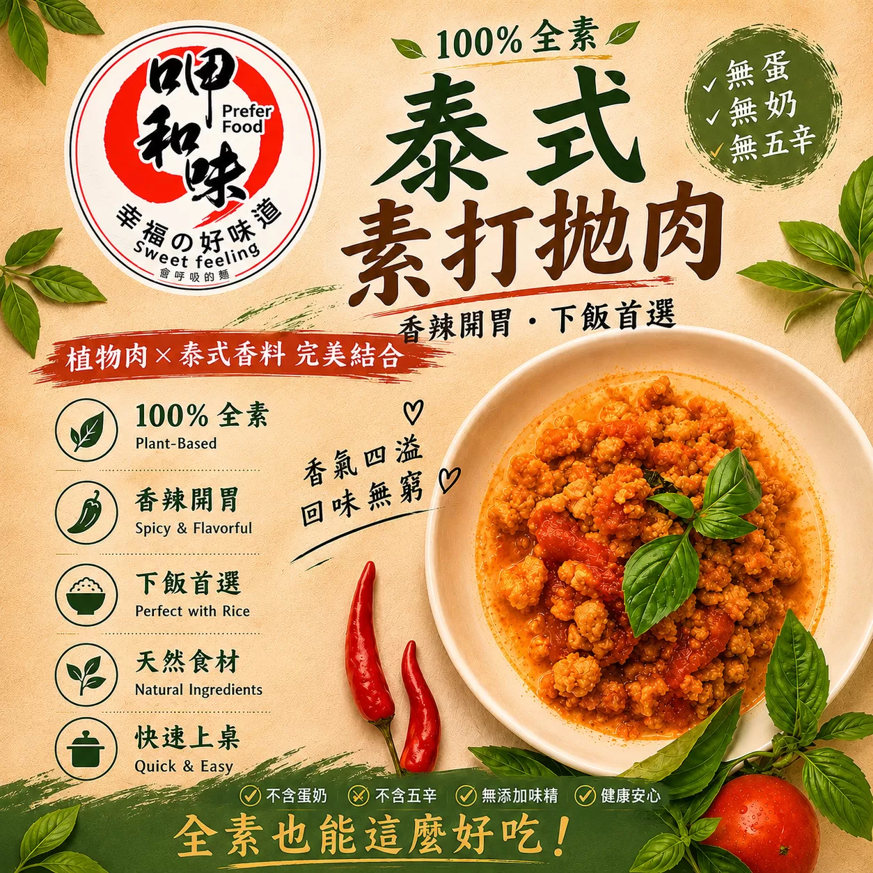 泰式素打拋肉