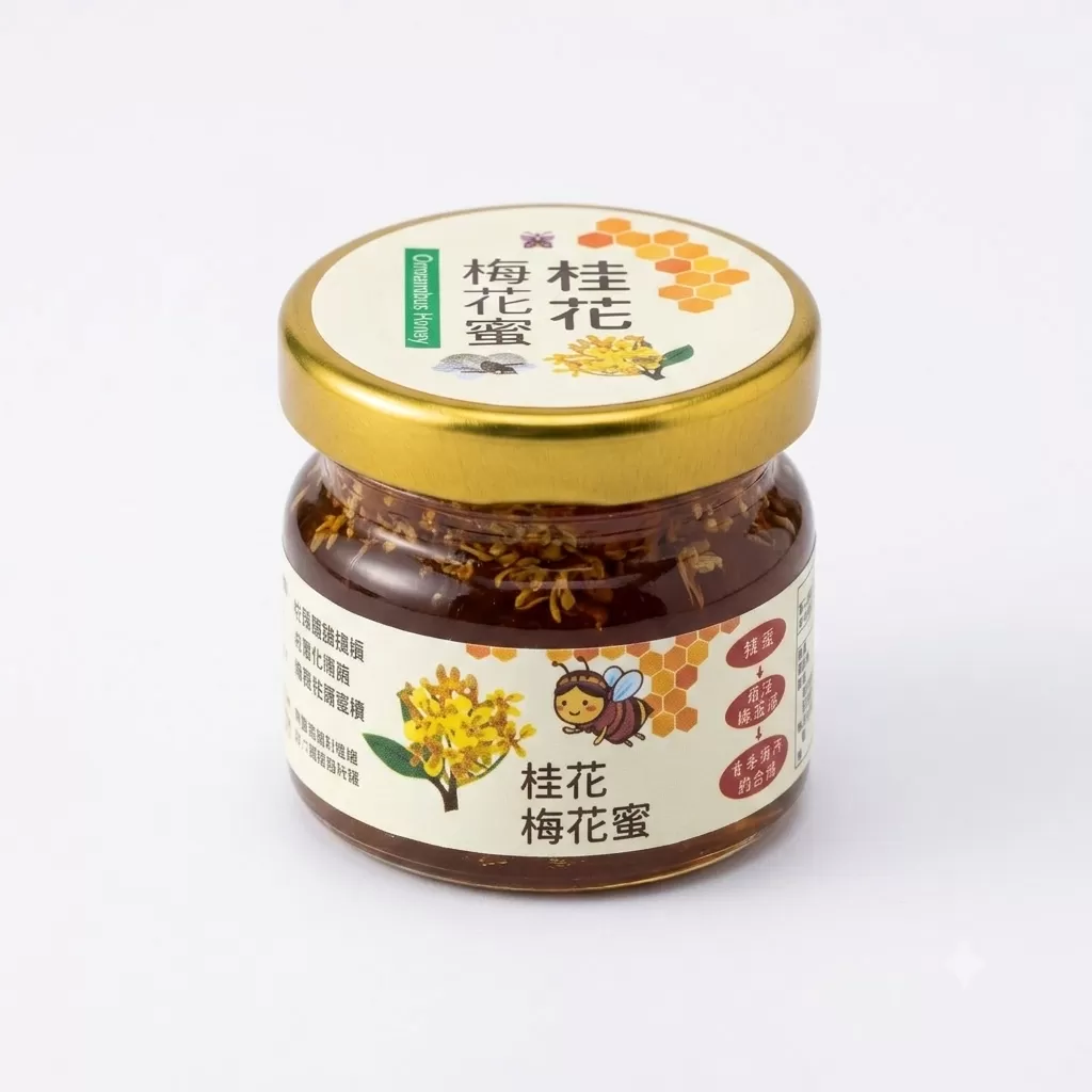 桂花梅花蜜