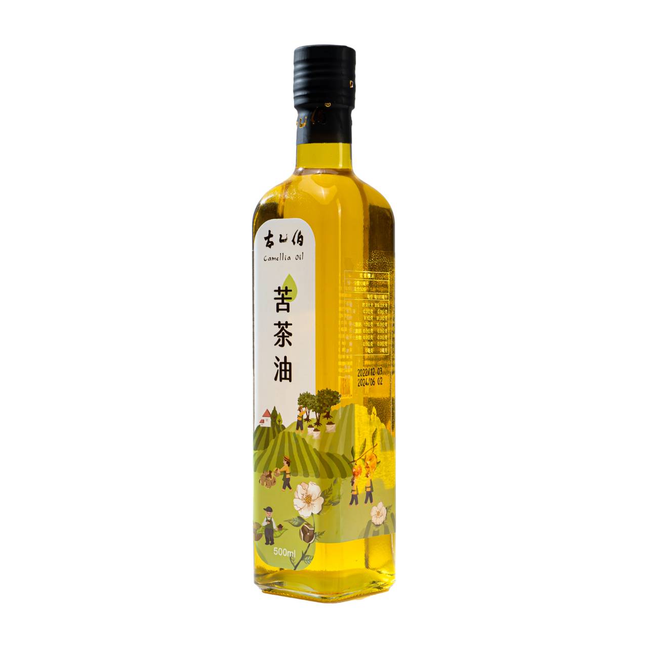 《古乙伯》苦茶油 (500ml/瓶)