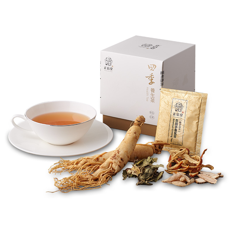 《正信堂》麟書御茶-四季養生茶-花旗蔘養氣茶 (10包/盒)