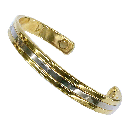 《聖宏》Aria 健康手環-雙色亮面磁性手鐲