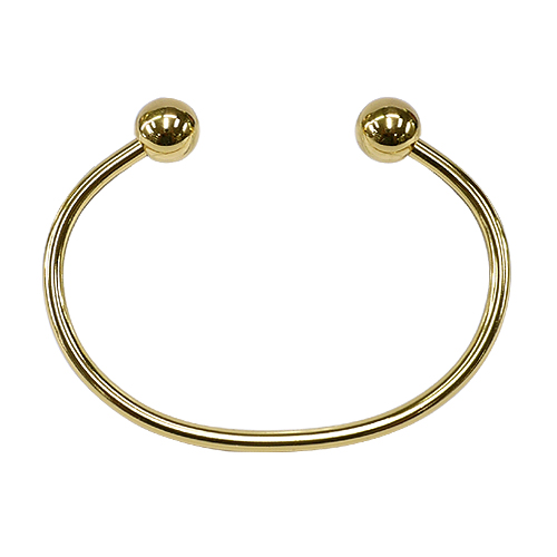《聖宏》Aria 健康手環-金色雙珠磁氣手鐲