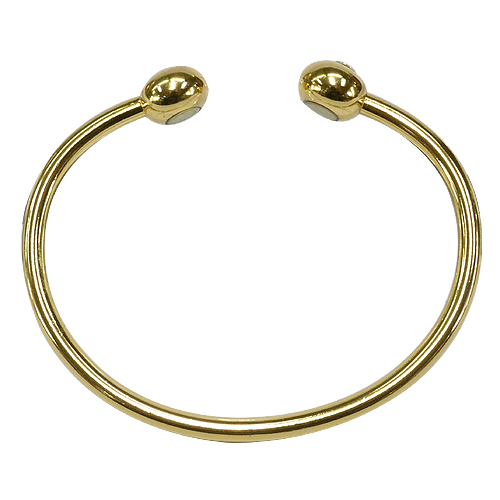 《聖宏》Aria 健康手環-黃寶磁力金色手鐲
