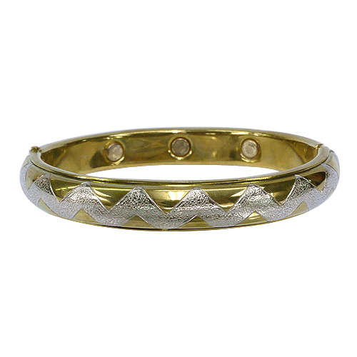 《聖宏》Aria 健康手環-雙色磁性開闔式手鐲