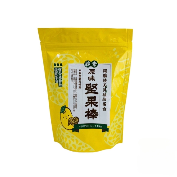 《翔鶴佳天貝/天貝兄弟》天貝堅果棒原味(150g/包，共12包)