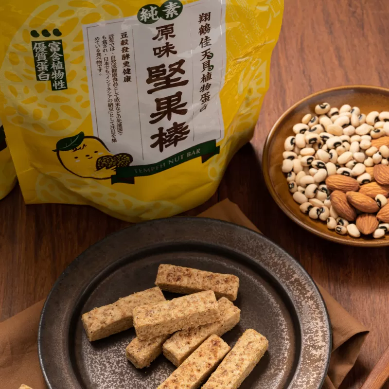 《翔鶴佳天貝/天貝兄弟》天貝堅果棒 原味(150g/包，共6包)