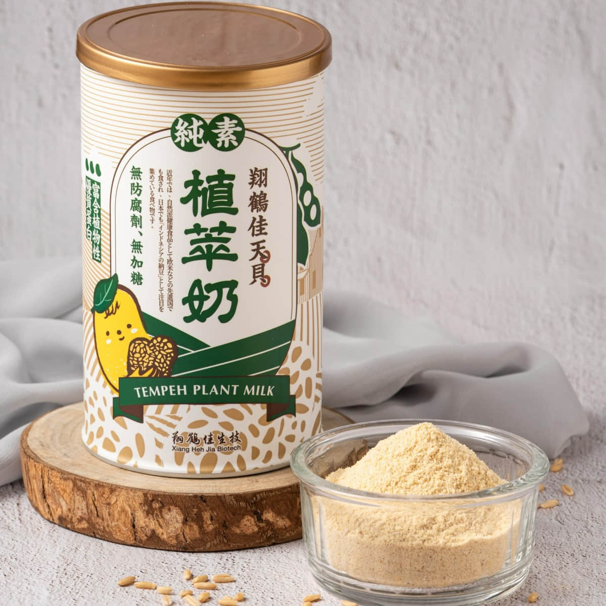 《翔鶴佳天貝/天貝兄弟》天貝植萃奶 (350g/瓶，共6瓶)