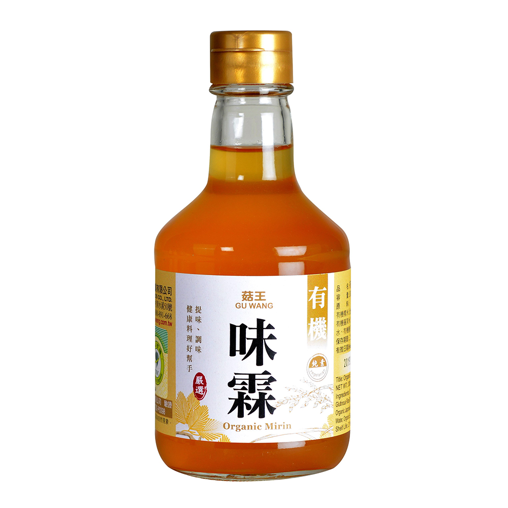 《菇王食品》有機味霖(300ml/瓶)