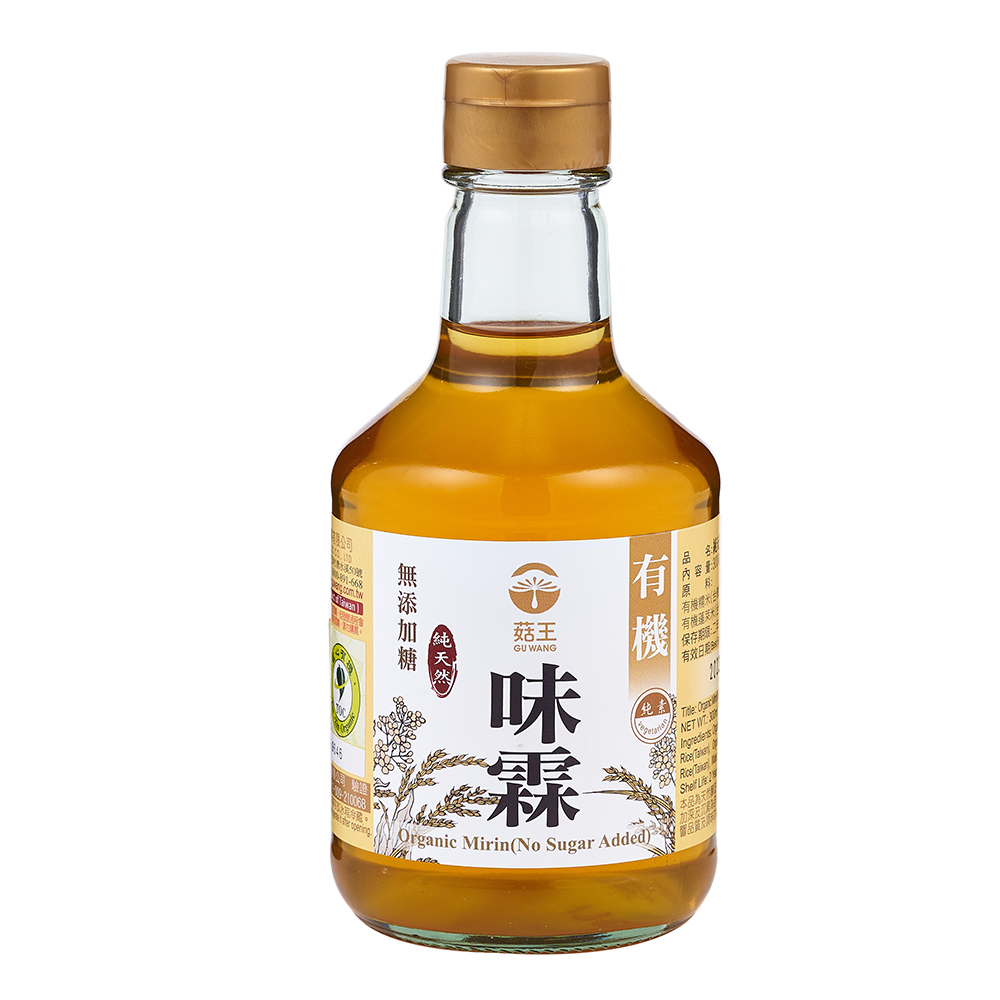 《菇王食品》純天然有機味霖(300ml/瓶)