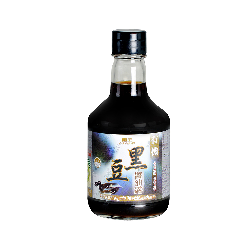 《菇王食品》有機黑豆醬油露(300ml/瓶)