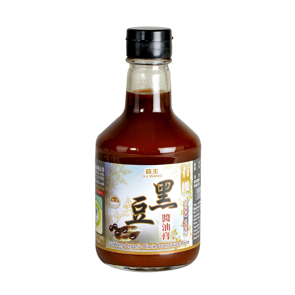 《菇王食品》有機黑豆醬油膏(300ml/瓶)