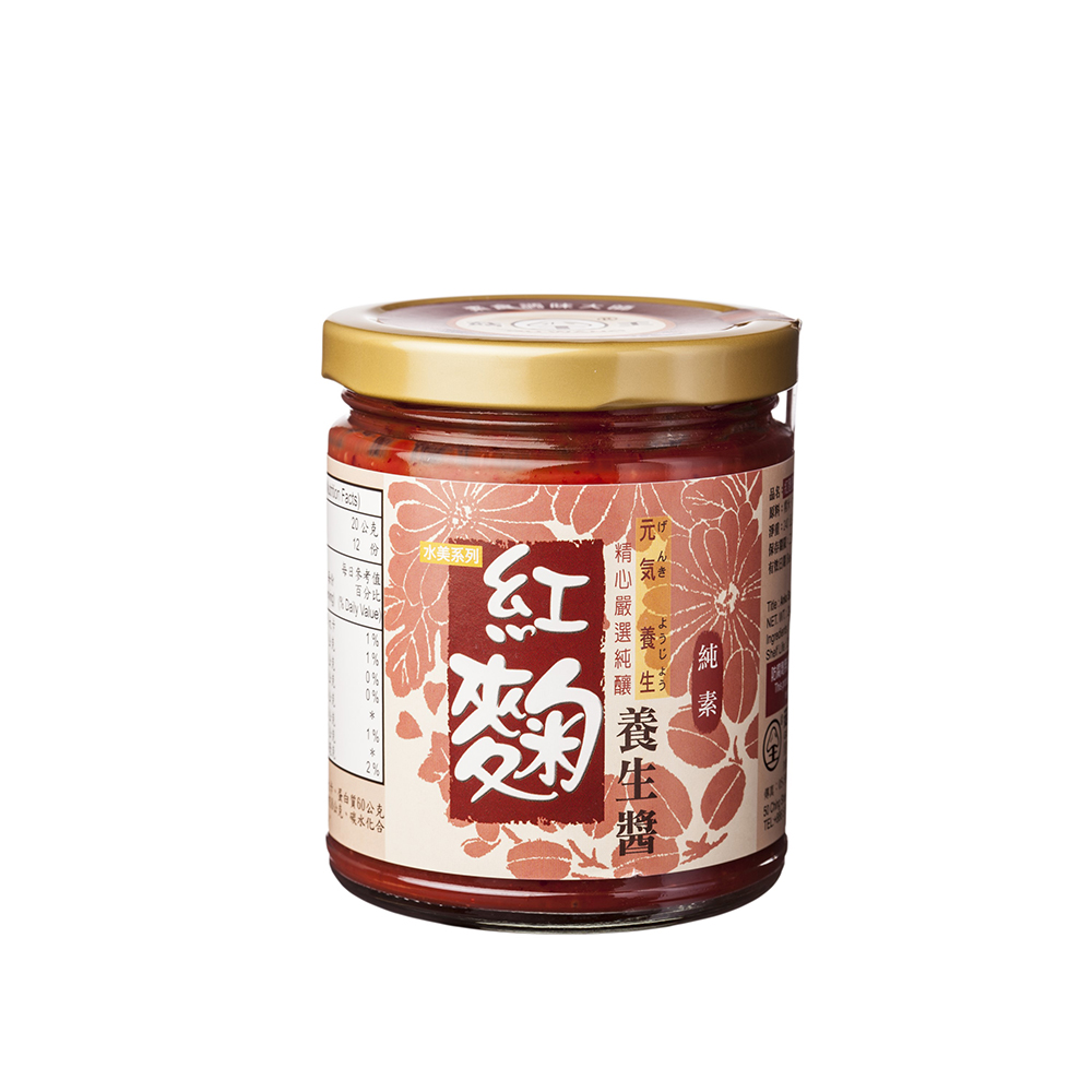 《菇王食品》紅麴養生醬(240g/瓶)