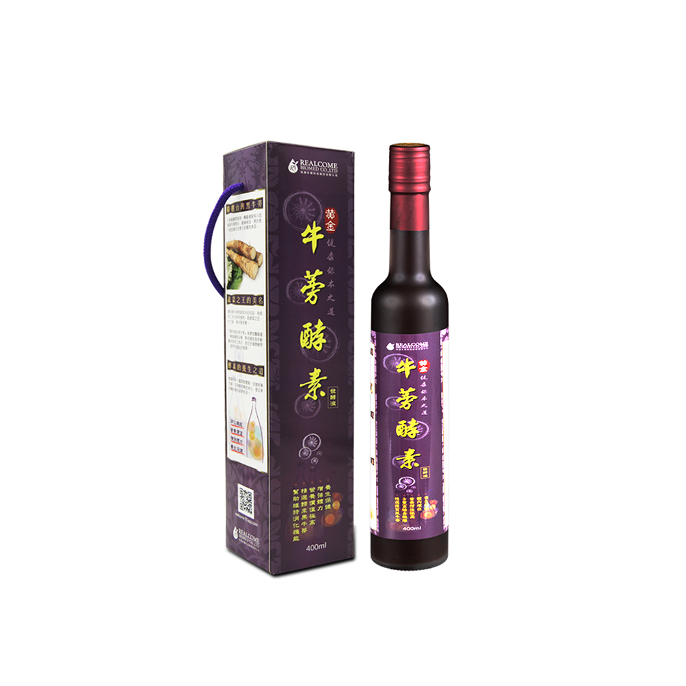 《瑞康生醫》黃金天然牛蒡酵素400ml(1瓶)