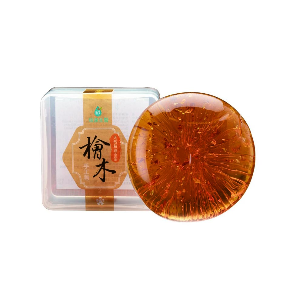 《瑞康生醫》檜木金箔胺基酸手工皂80g(1個)