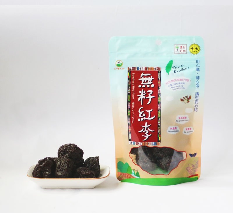 《紅藜之家Quinoa family》無籽紅肉李100g/袋