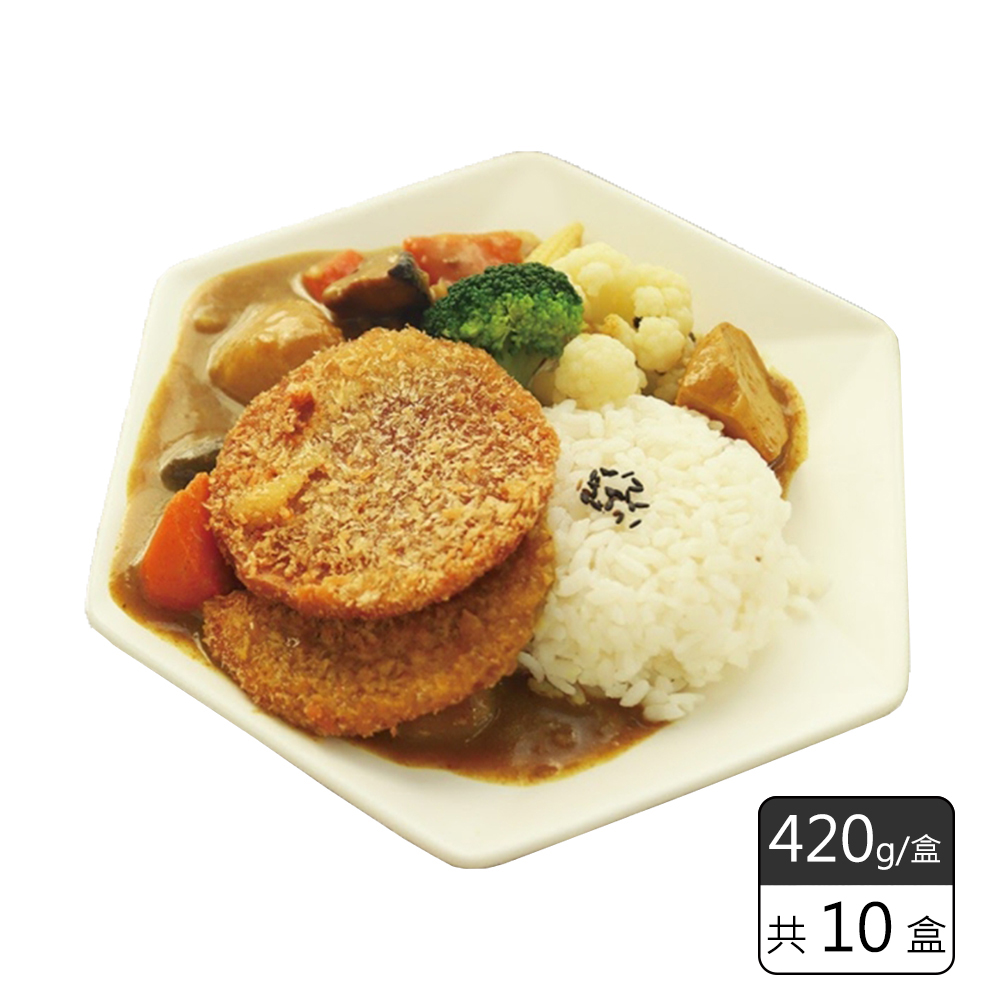《歡喜心集》一番青蔬咖哩飯420g(3入組)