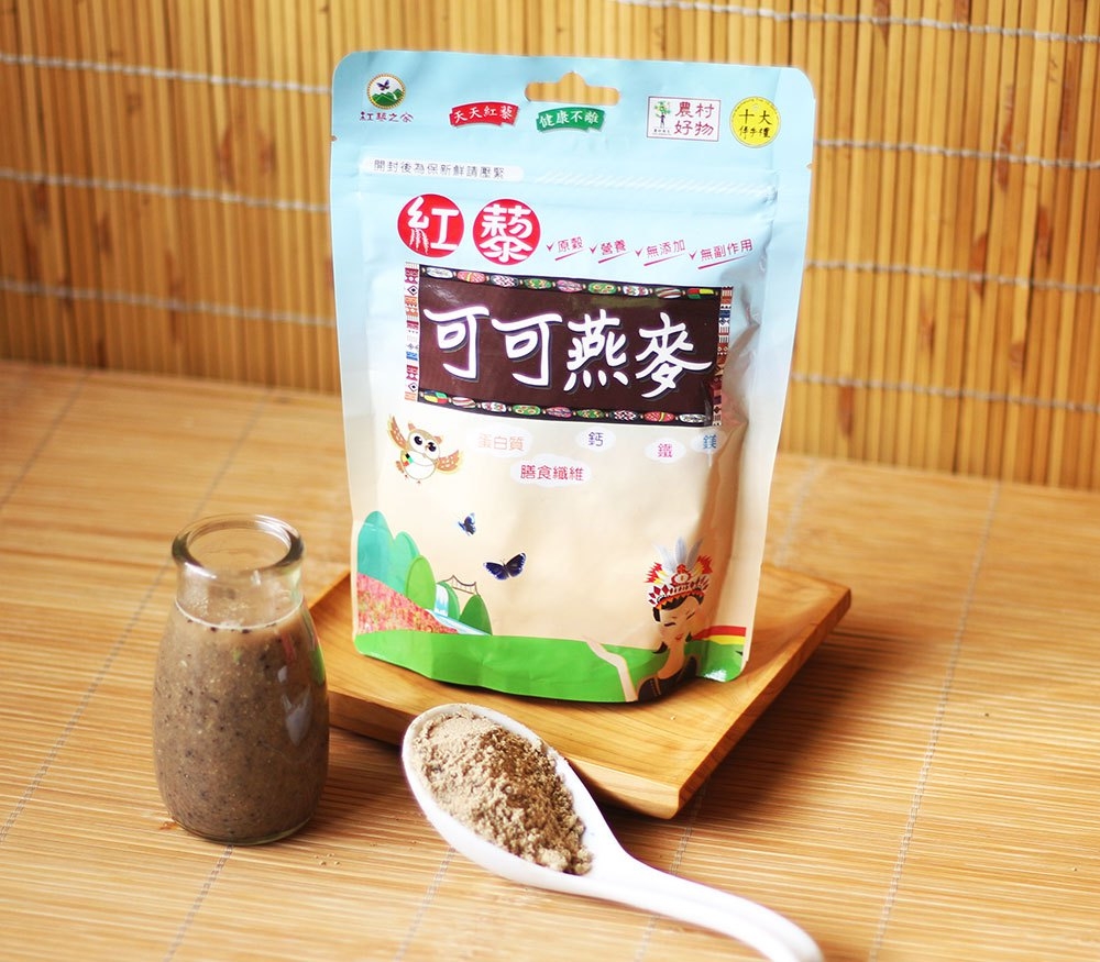 《紅藜之家Quinoa family》紅藜可可燕麥飲275g/包