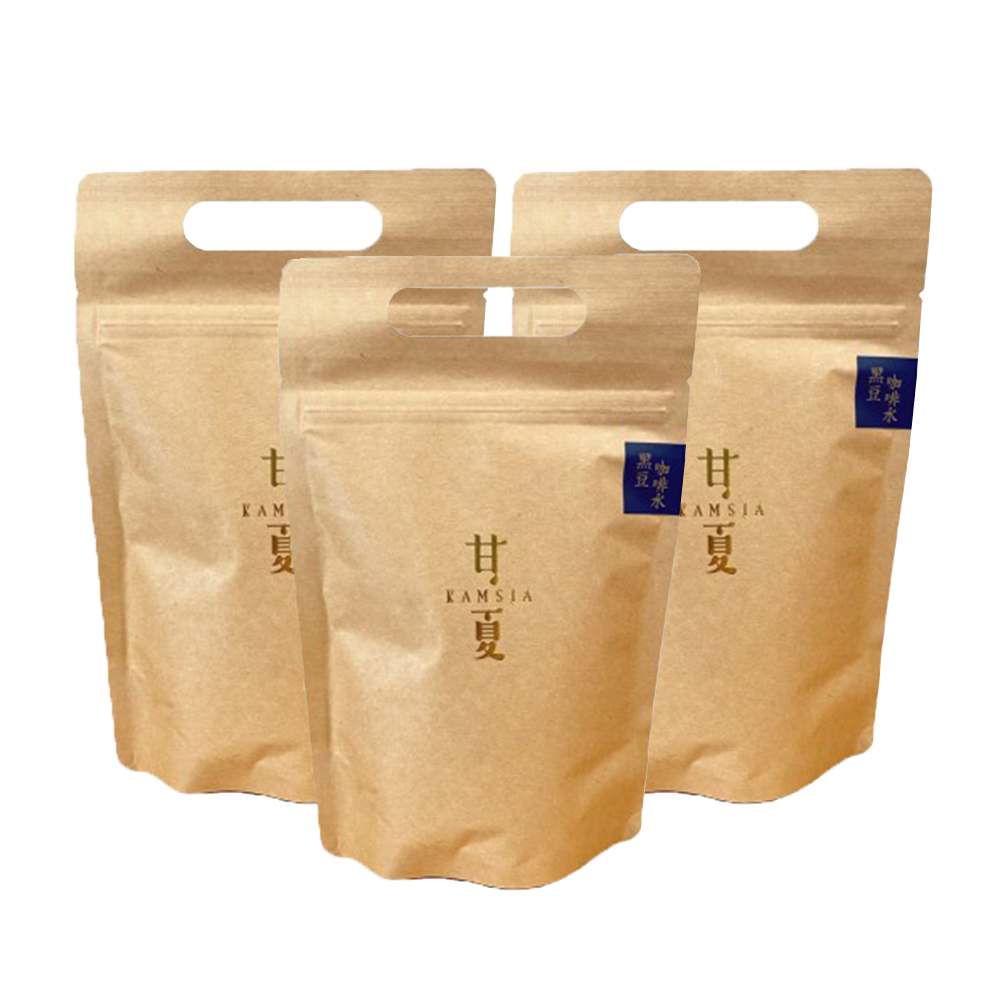 《甘夏Kamsia》台灣原生種黑豆水-咖啡口味(10包/袋，共3袋)