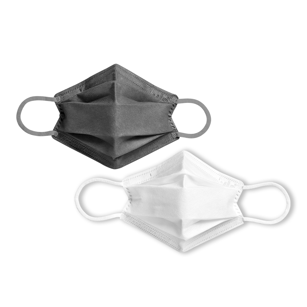 《:dc 克微粒》奈米薄膜窄版口罩 灰口罩  (12片/盒)