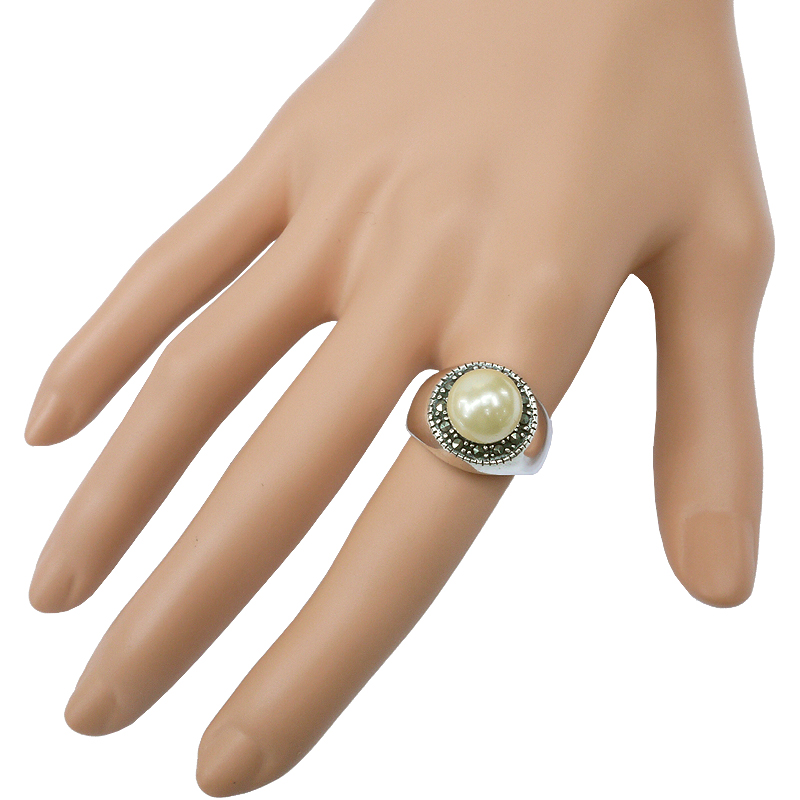《聖宏》珍珠馬克賽戒指
