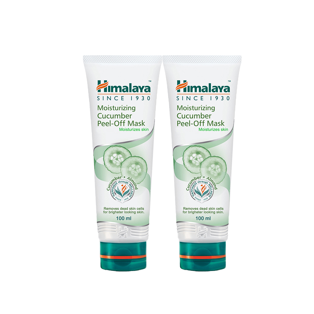 《Himalaya 喜馬拉雅》杏仁小黃瓜撕拉面膜100ml，共2入