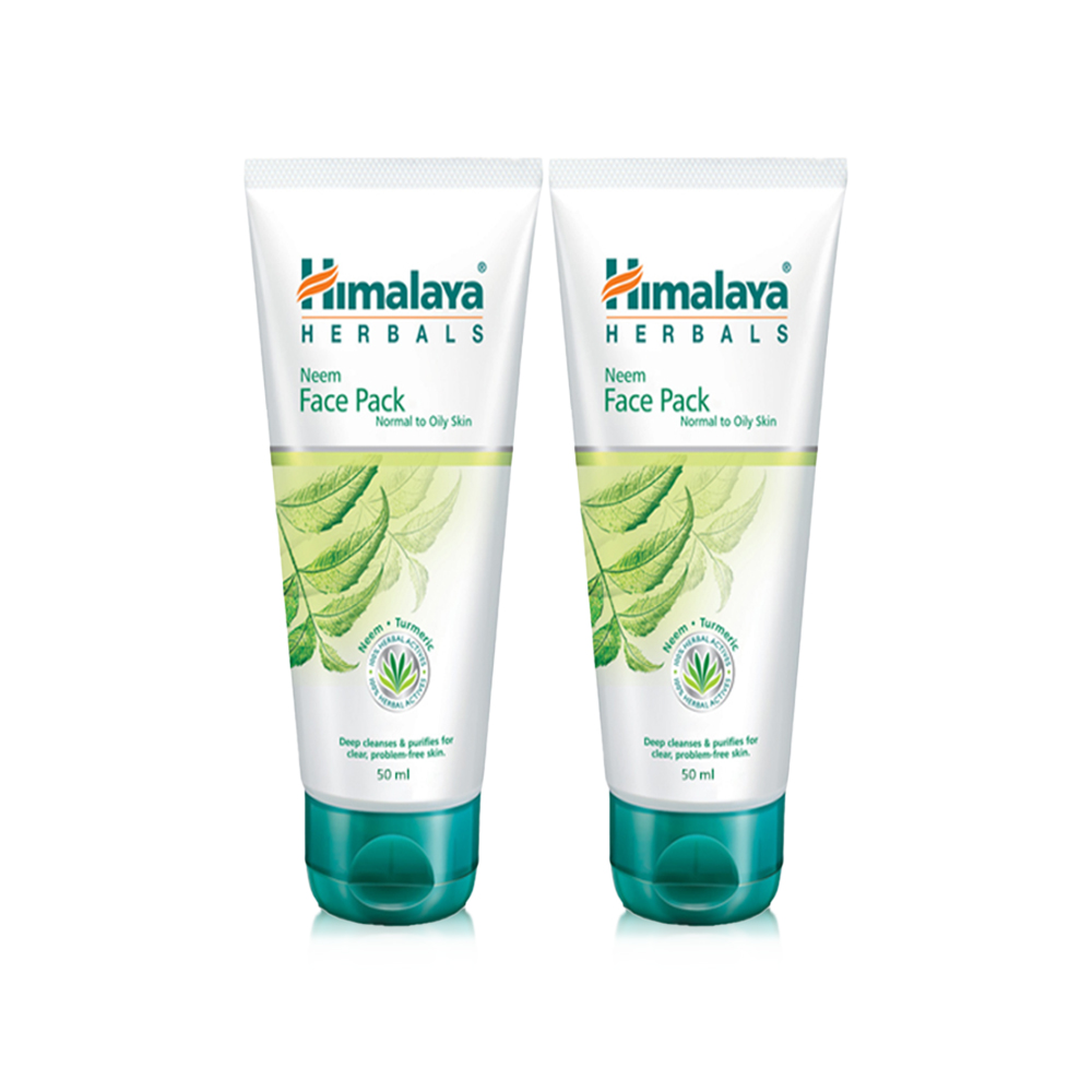 《Himalaya 喜馬拉雅》苦楝淨化面膜50ml ，共 2入