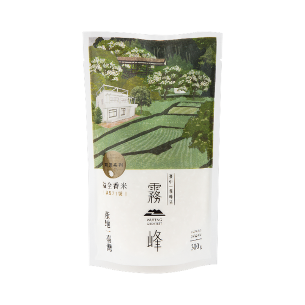 《霧峰區農會》霧峰香米300公克(50包/箱)-免運