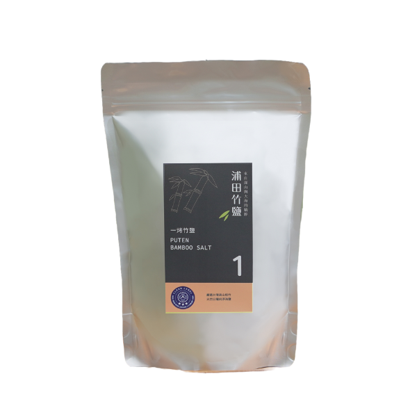 《浦田竹鹽PUTEN BAMBOO SALT》1烤竹鹽1x (1kg/包)