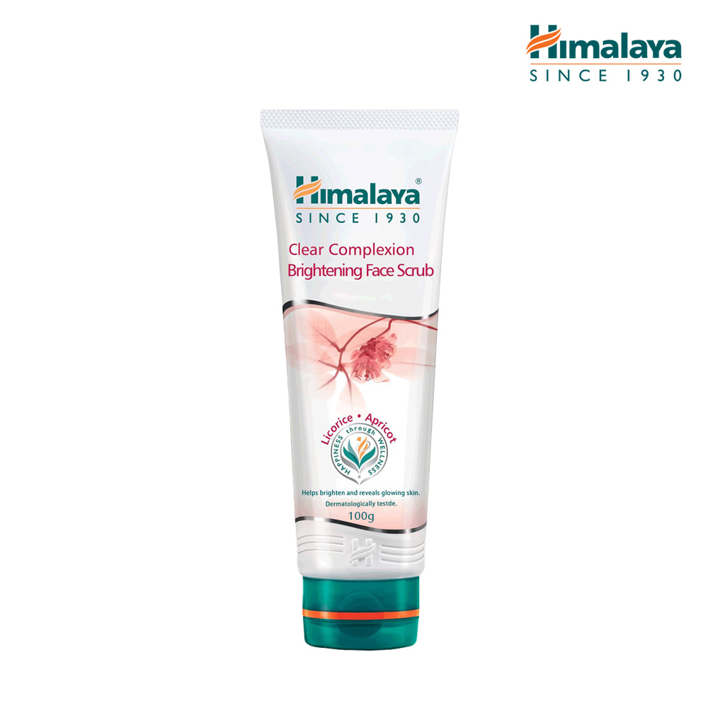 《Himalaya 喜馬拉雅》光果甘草淨白磨砂膏100ml