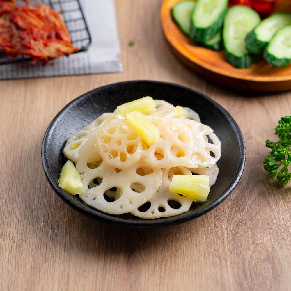 《蘭揚食品》金鑽鳳梨蜜脆藕200g