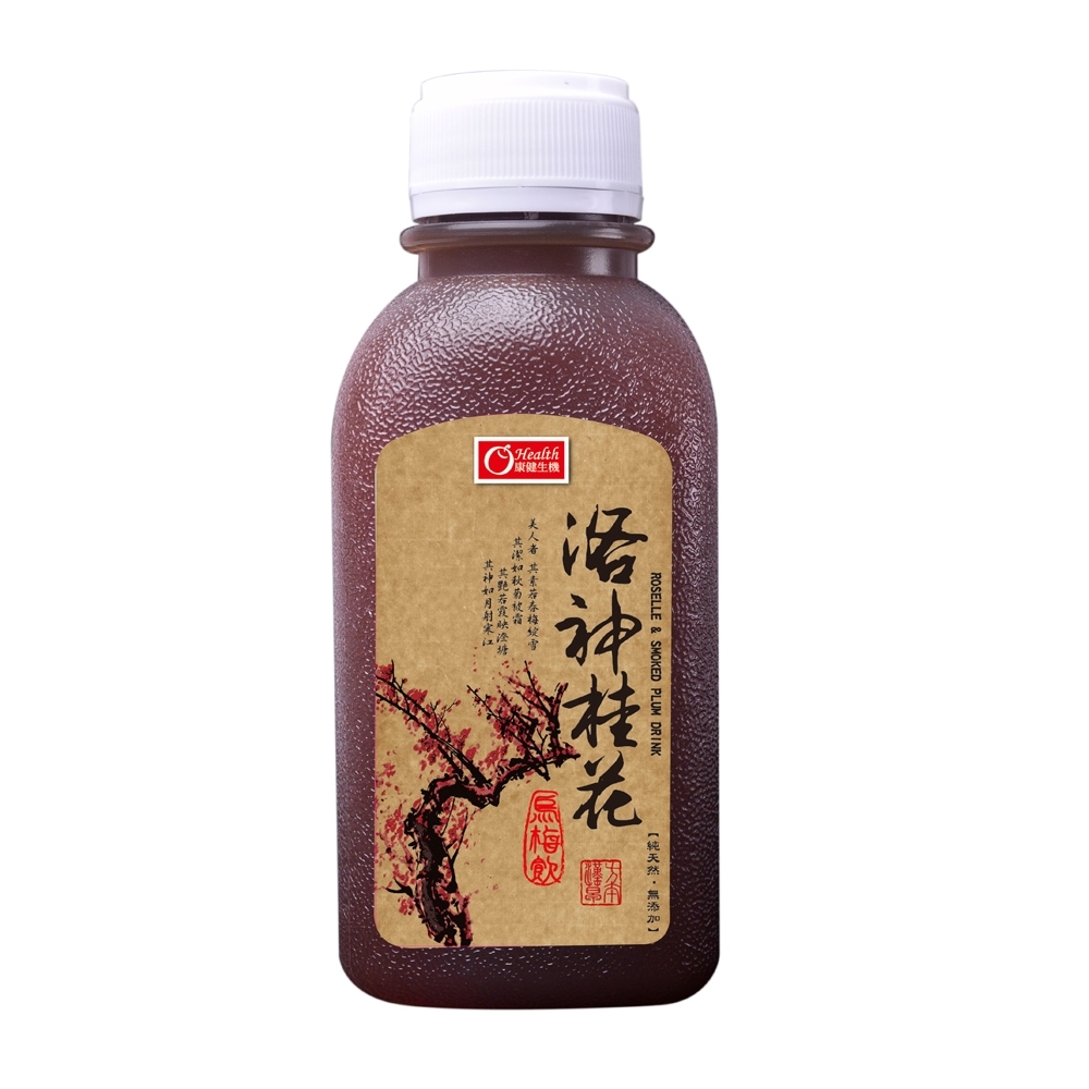 《康健生機》洛神桂花烏梅飲(350ml/瓶)