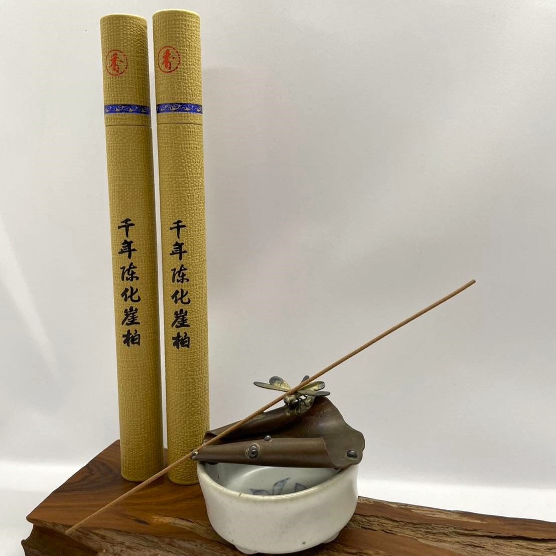 《一筆字文創》陳年崖柏(線香7吋)