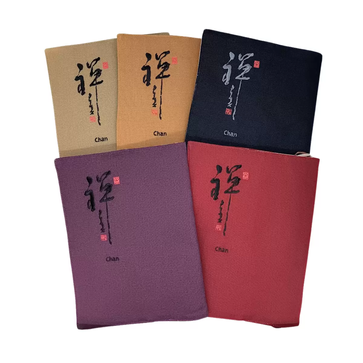 《一筆字文創》布品 書套 禪(大款)