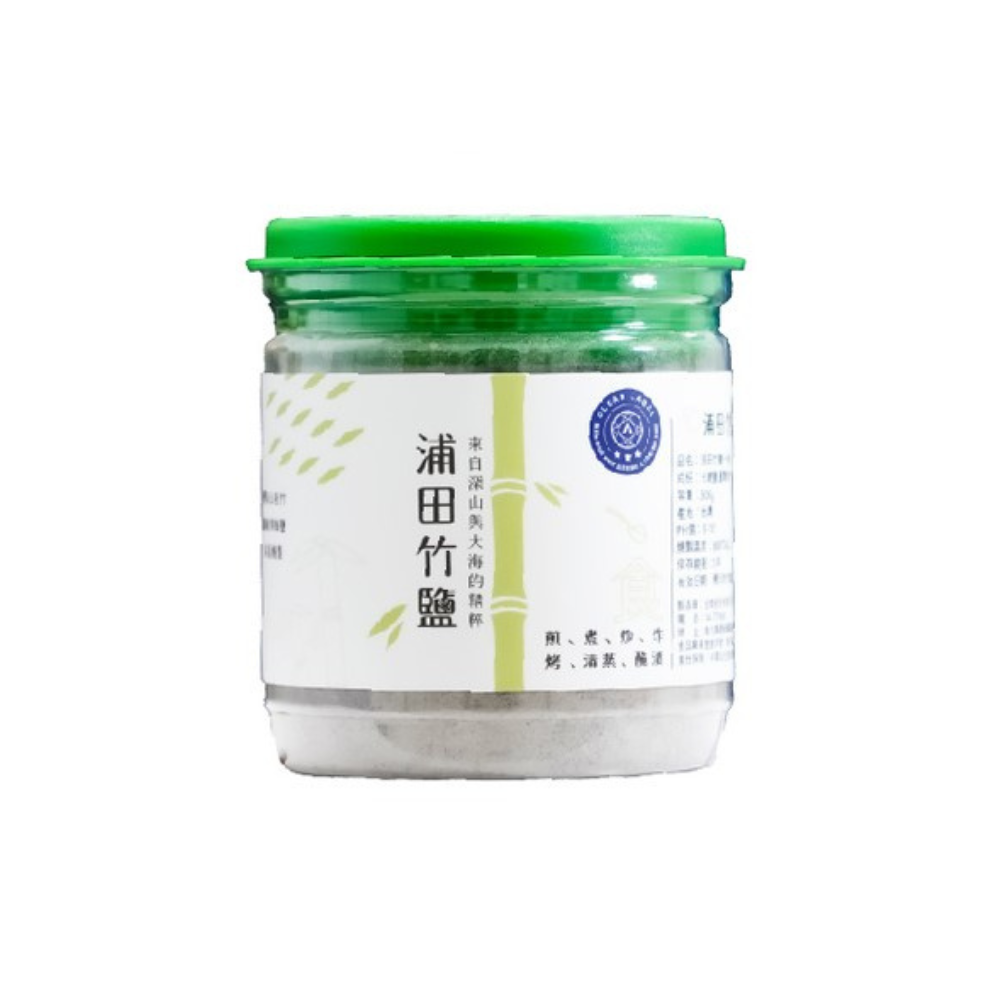 《浦田竹鹽PUTEN BAMBOO SALT》1烤竹鹽1x (300g/瓶)