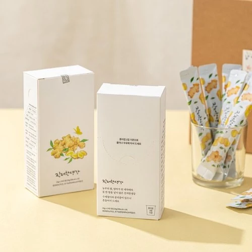《農夫倉庫》韓國生薑茶棒 16g*10入/盒