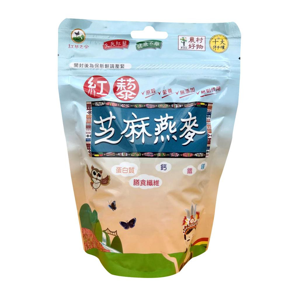 《紅藜之家Quinoa family》紅藜芝麻燕麥飲275g/包