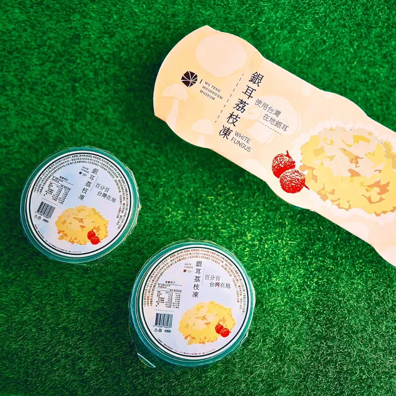 《霧峰區農會》銀耳荔枝凍3顆裝(130克x3，10入/箱)-免運