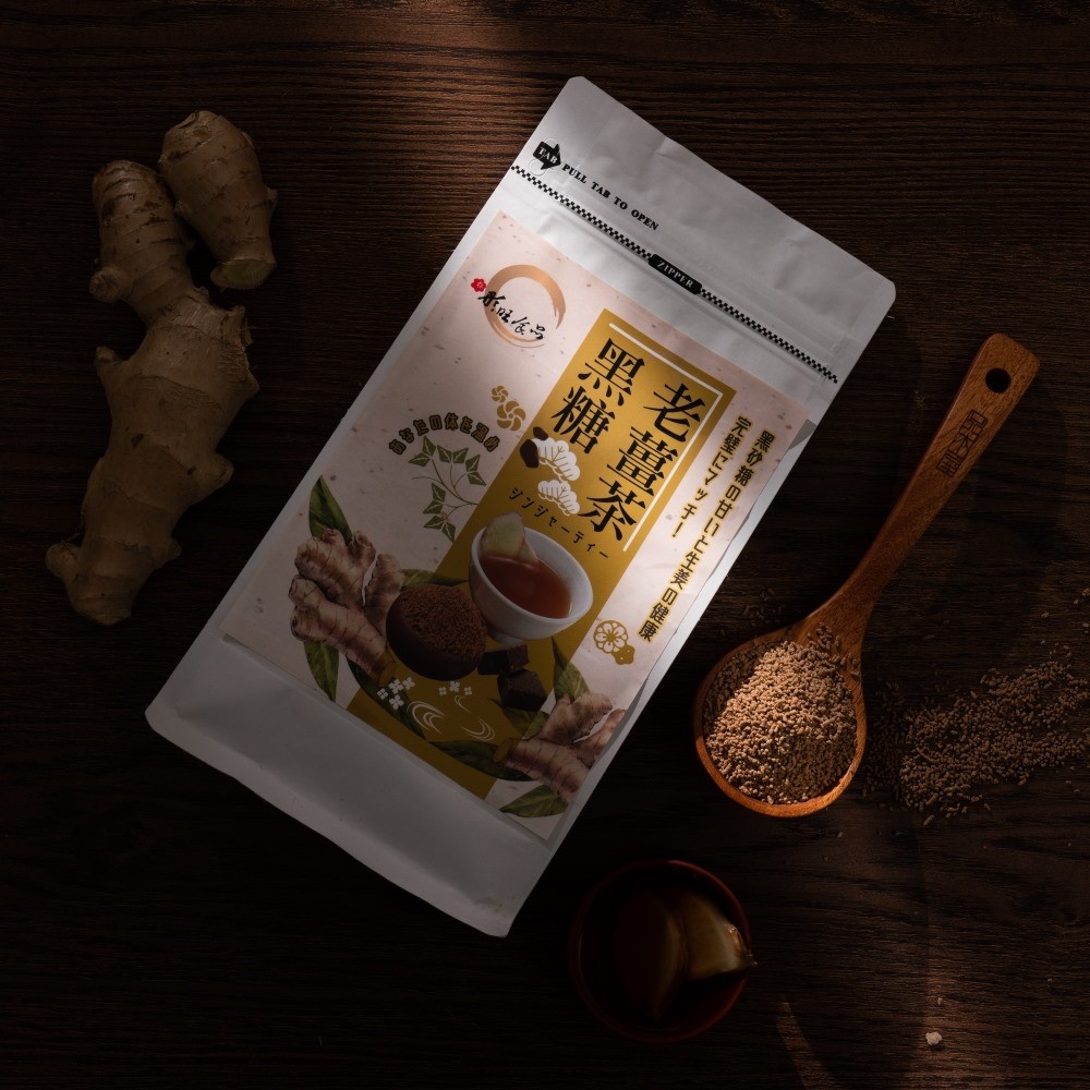 《彤旺食品》黑糖老薑茶(300g/包，共2包)