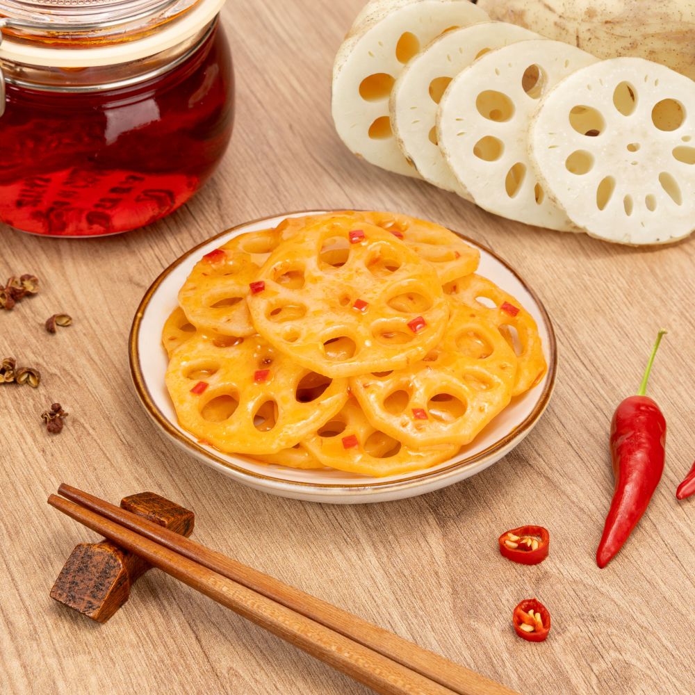 《蘭揚食品》椒香蓮藕200g