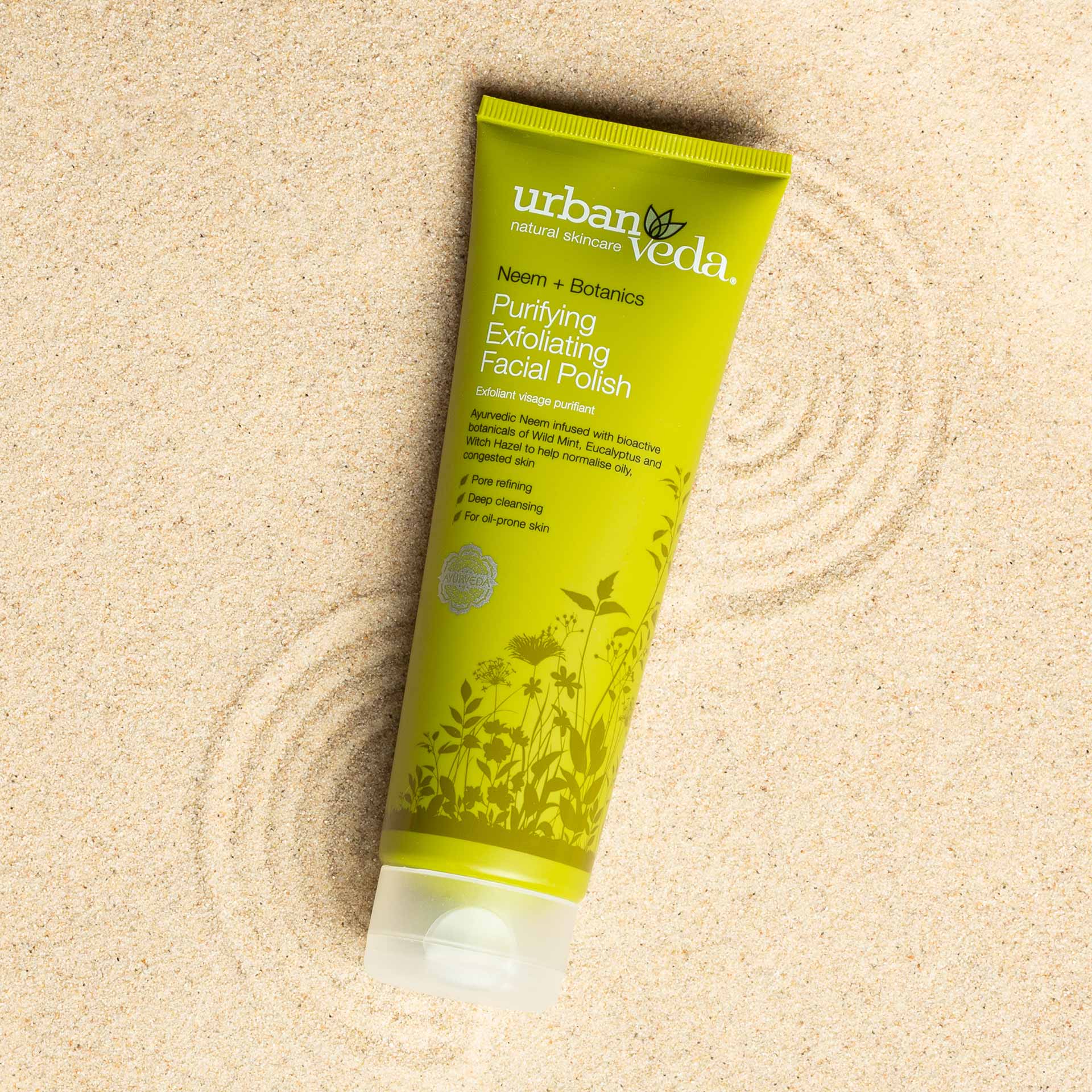 《城市吠陀 Urban Veda》淨化亮白臉部去角質125ml/瓶