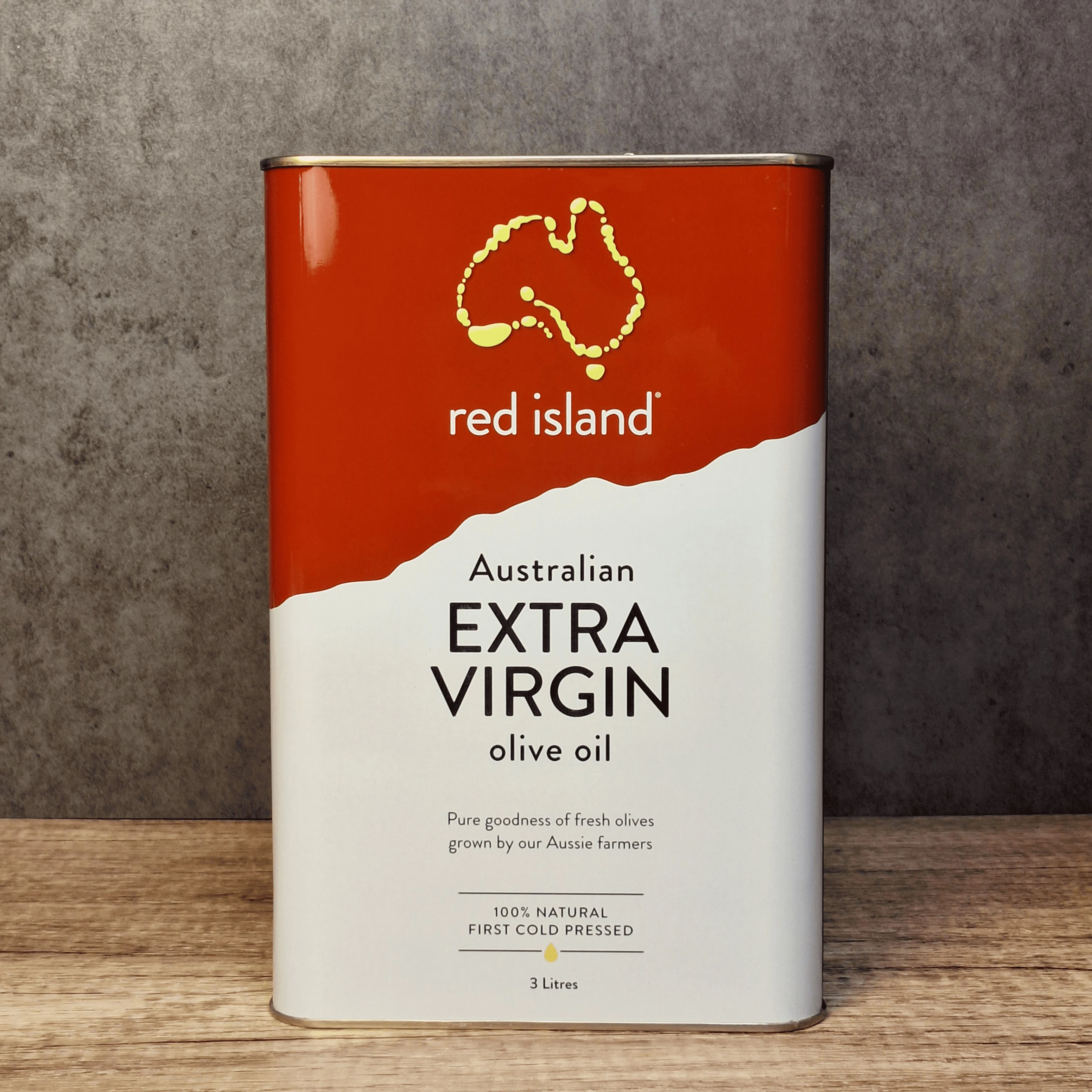 《Red Island紅島》特級冷壓初榨橄欖油(3L/桶)