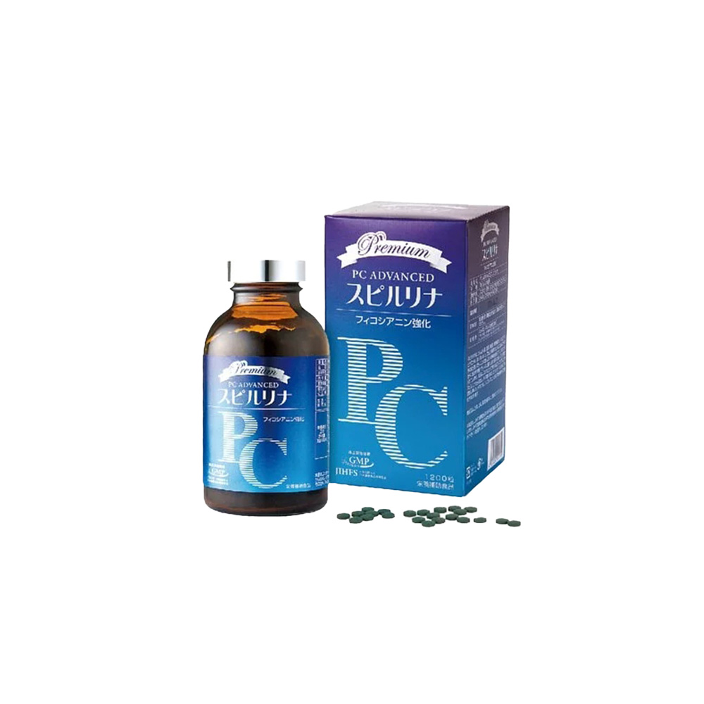 《布緯》日本原裝 Japan Algae PC特級螺旋藻錠1200顆+300顆
