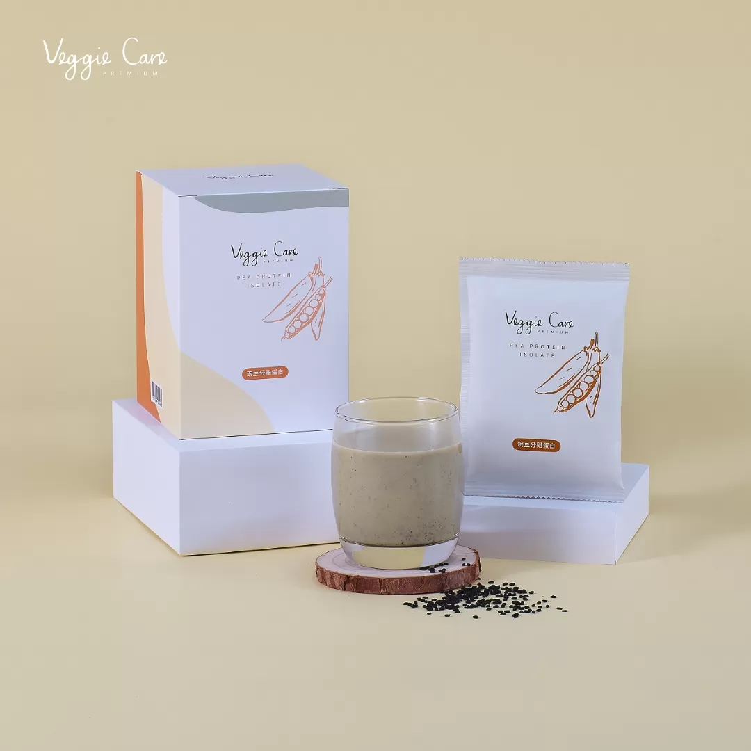 《Veggie Care 素學系》豌豆波叮艿昔—黑芝麻 (15包/盒)