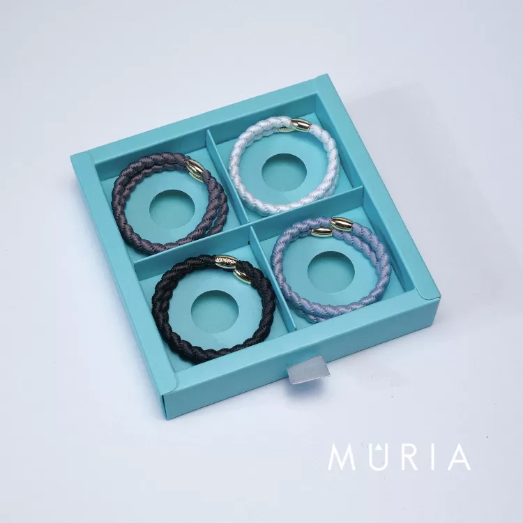 《MÛRIA》小髮圈8入組合—經典樂章