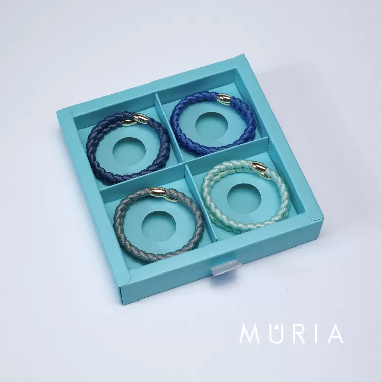《MÛRIA》小髮圈8入組合—月光海洋