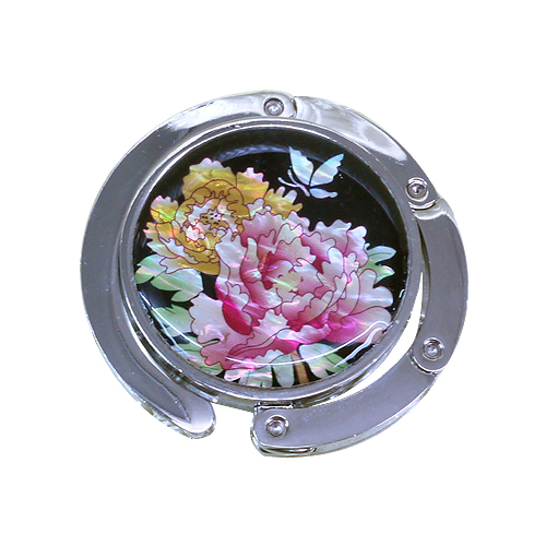 《聖宏》貝殼貼花皮包掛勾