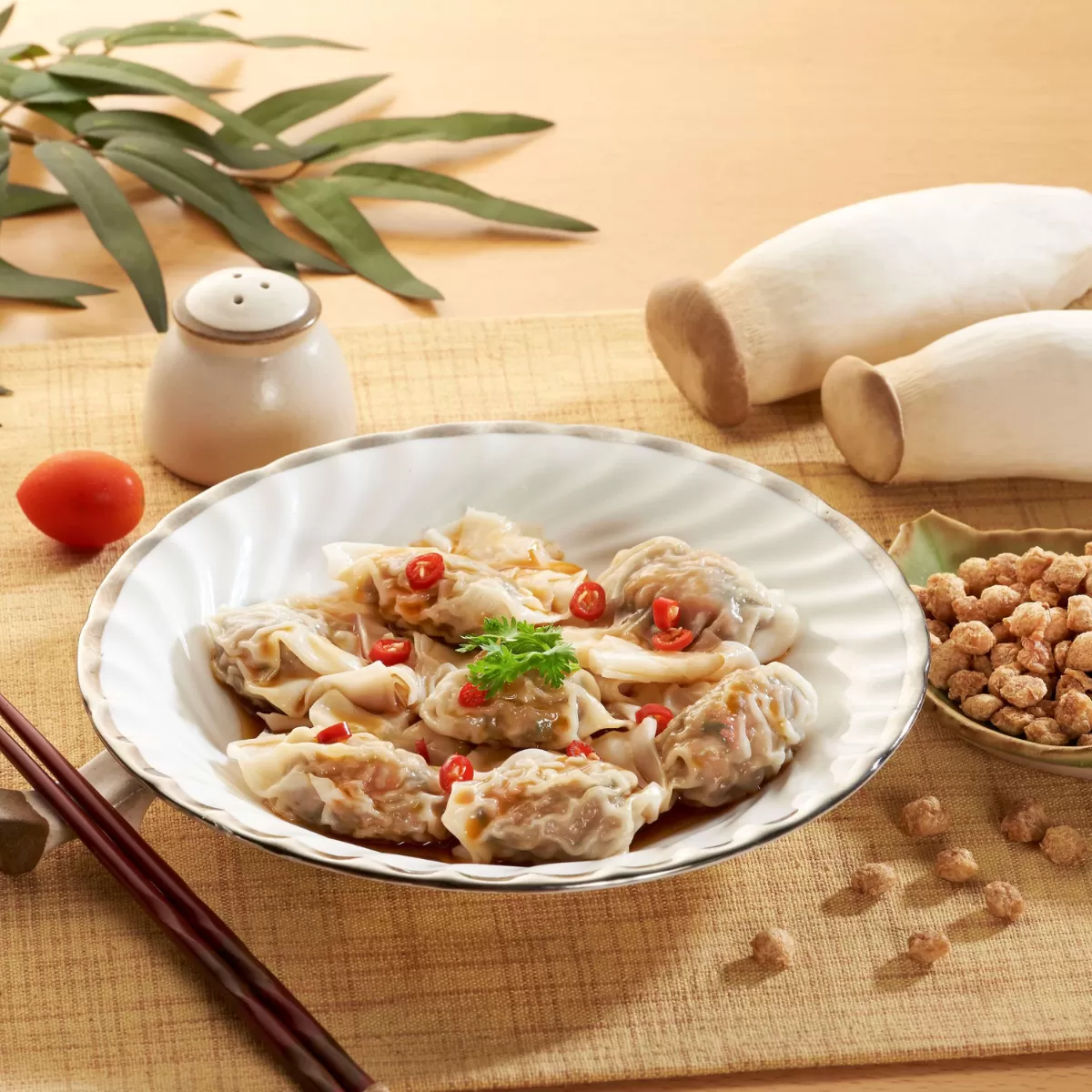 《笙惠食品》纖肉餛飩(12顆)