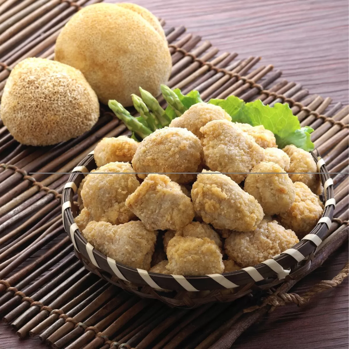 《笙惠食品》鹽酥猴頭菇500g/包